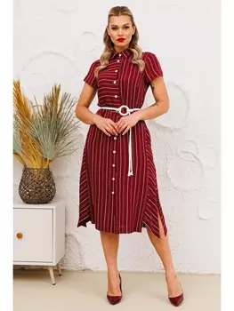 Платье 2757 бордо