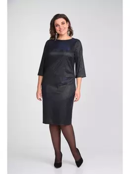 Платье 3005 темно-синий