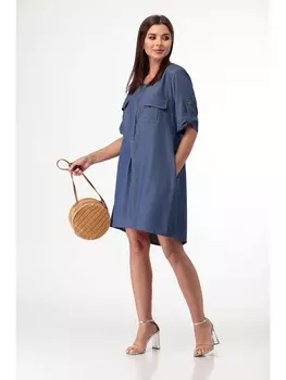 Платье 305 синий