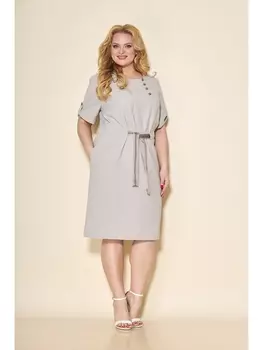 Платье 3086 бежевый