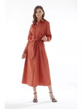 Платье 3094 терракот