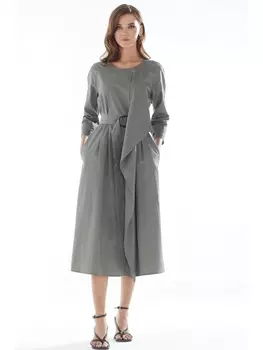 Платье 3096 серый