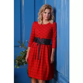 Платье 310 красный