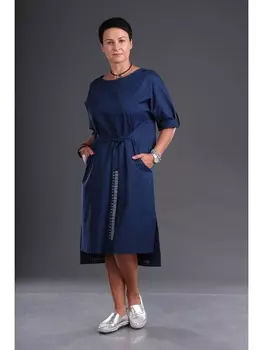 Платье 320 синий