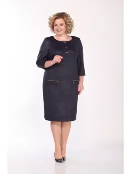 Платье 326 синий