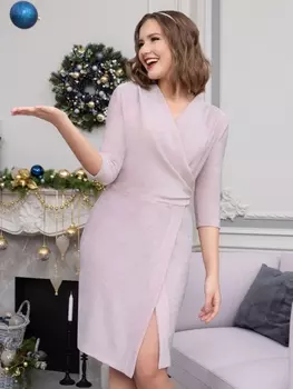 Платье 342364 (Белое золото (пинк))