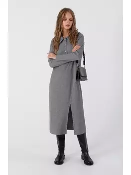 Платье 3426 серый