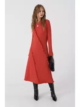 Платье 3445 алый