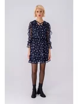 Платье 3504 синий