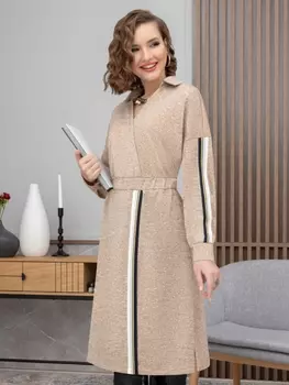 Платье Ловлю момент (мокко)