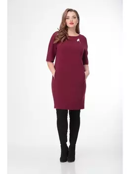 Платье 351 бордо