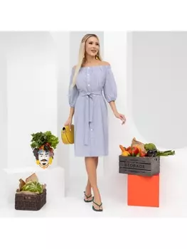 Платье Шоу продолжается (лайт, с поясом)