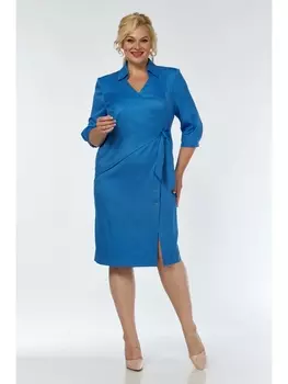 Платье 378 голубой