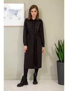 Платье 3809 графит