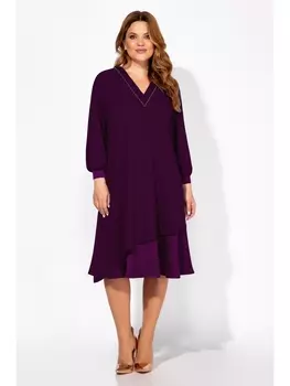 Платье 3967 баклажан