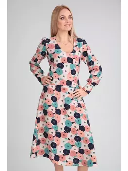 Платье 4007цветы