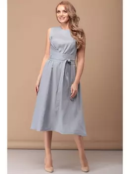 Платье 4026 голубой