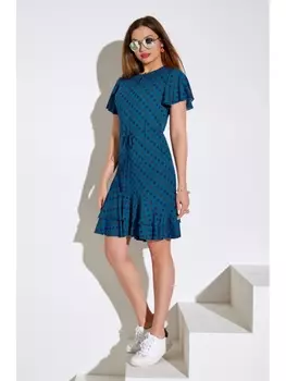 Платье 4042 синий