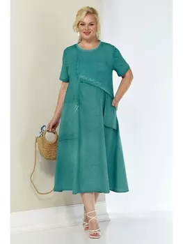Платье 4058 бирюза