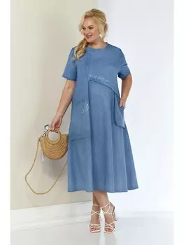 Платье 4058 джинс