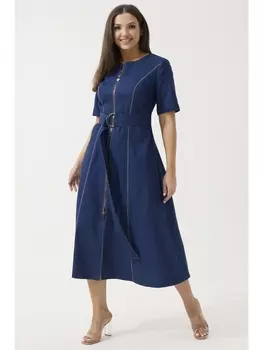 Платье 4059 темно-синий