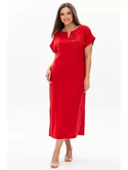 Платье 4067 красный