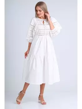 Платье 4072белый