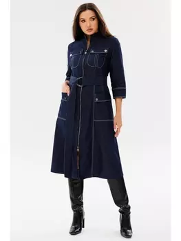 Платье 4073 темно-синий