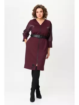 Платье 4076 бордовый