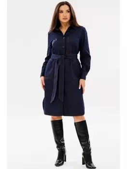 Платье 4076 темно-синий