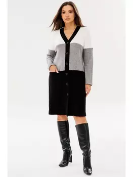 Платье 4079 триколор