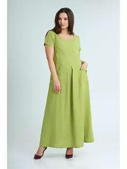 Платье 421-042 яблоко