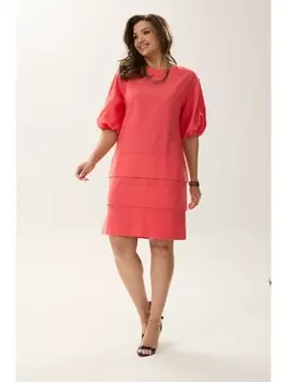 Платье 424-013 коралл