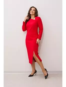Платье 424-036 красный
