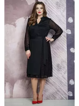 Платье 4264 красные точки