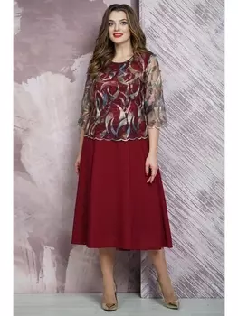 Платье 4265 бордо