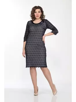 Платье 427-1 темно-синий