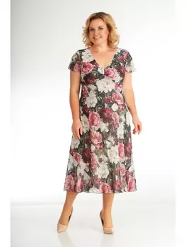 Платье 428-бордо