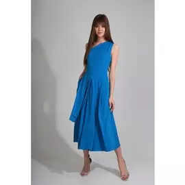 Платье 4354 голубой