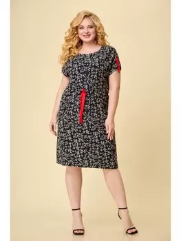 Платье 4358 черный