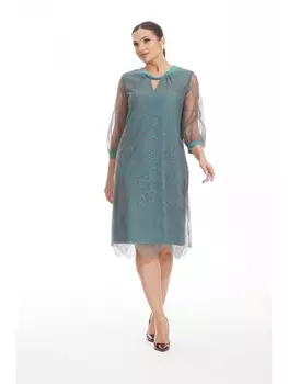 Платье 4415 бирюза