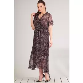 Платье 4469-темно-синий