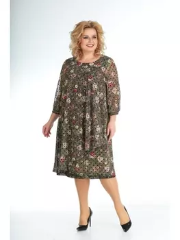 Платье 447 - олива