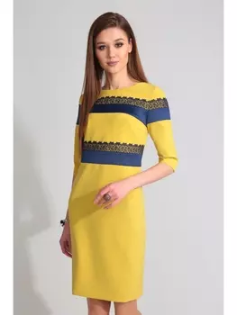 Платье 4562 желтый