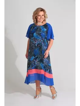 Платье 4572 василек