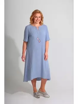 Платье 4579 голубой