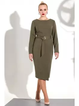 Платье 4596 хаки