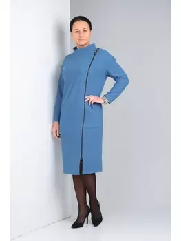 Платье 459 голубой