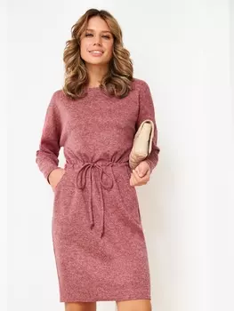 Платье 460малиновый/меланж