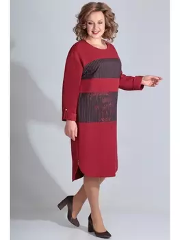 Платье 4633 красный